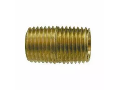 .25"X Close Brass Nipple