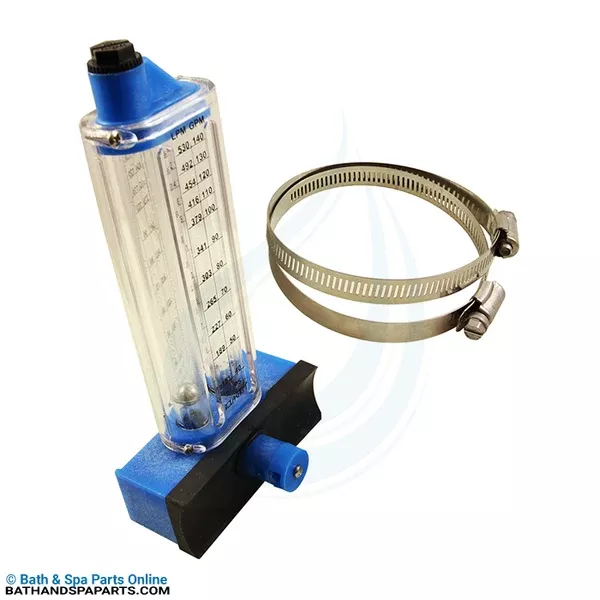 Rola Chem 2" PVC Side Mount Flow Meter (570351S)